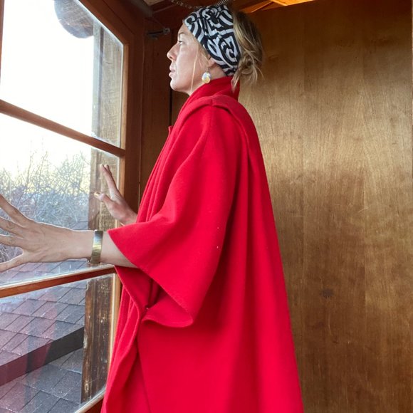 Original Penguin Red Cape Jacket - Picture 2 of 14